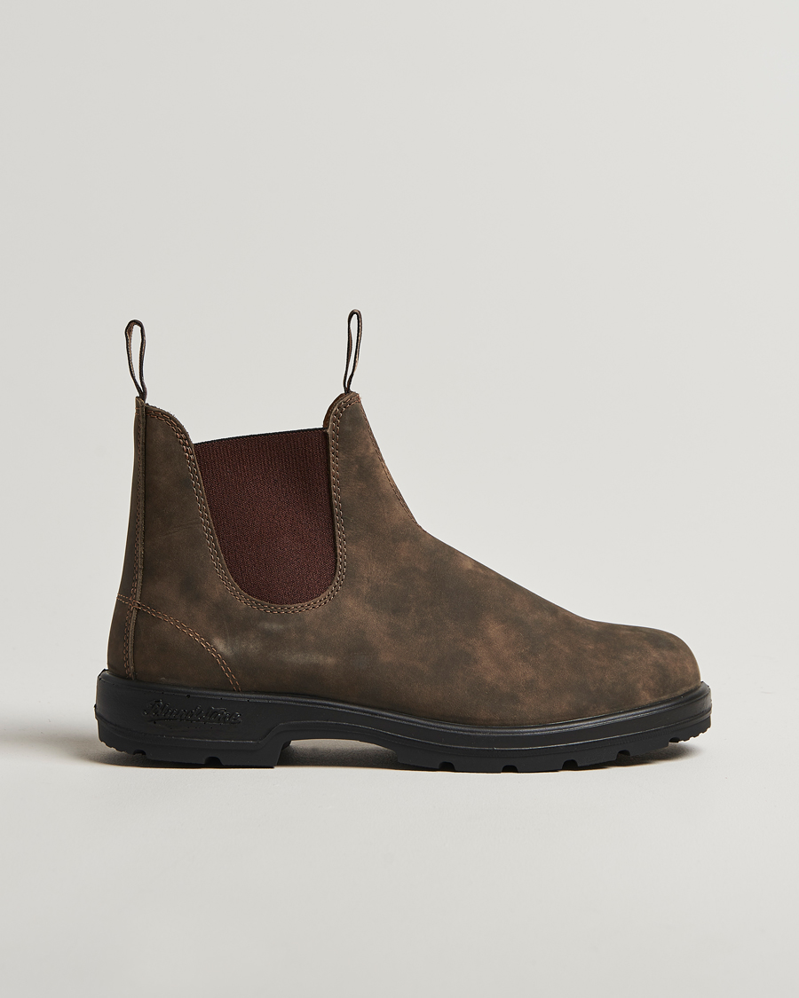 Men | Boots | Blundstone | 585 Original Leather Chelsea Boot Rustic Brown