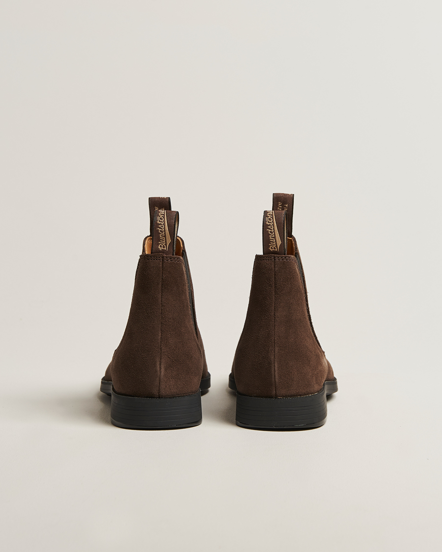 Men | Boots | Blundstone | 2391 Dress Ankle Suede Chelsea Boot Brown