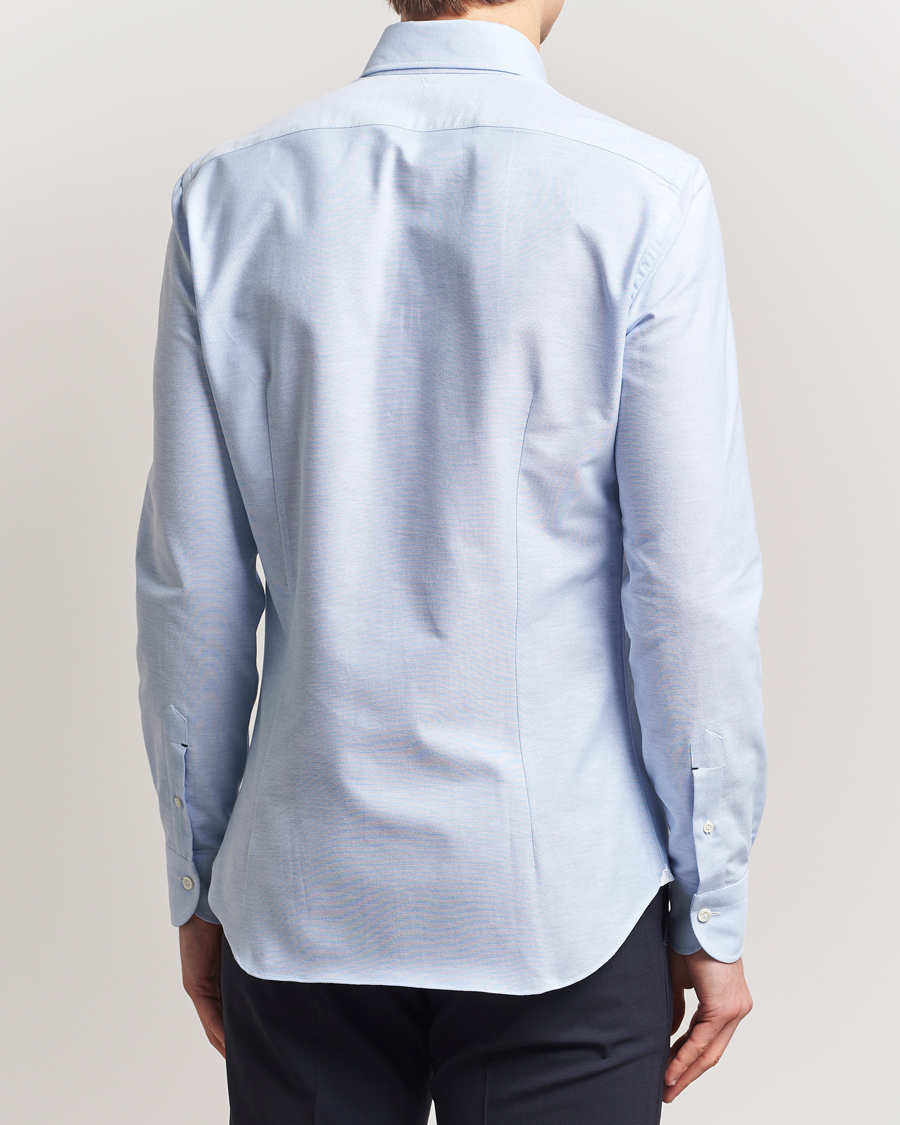 Men | Shirts | Mazzarelli | Soft Oxford Button Down Shirt Light Blue