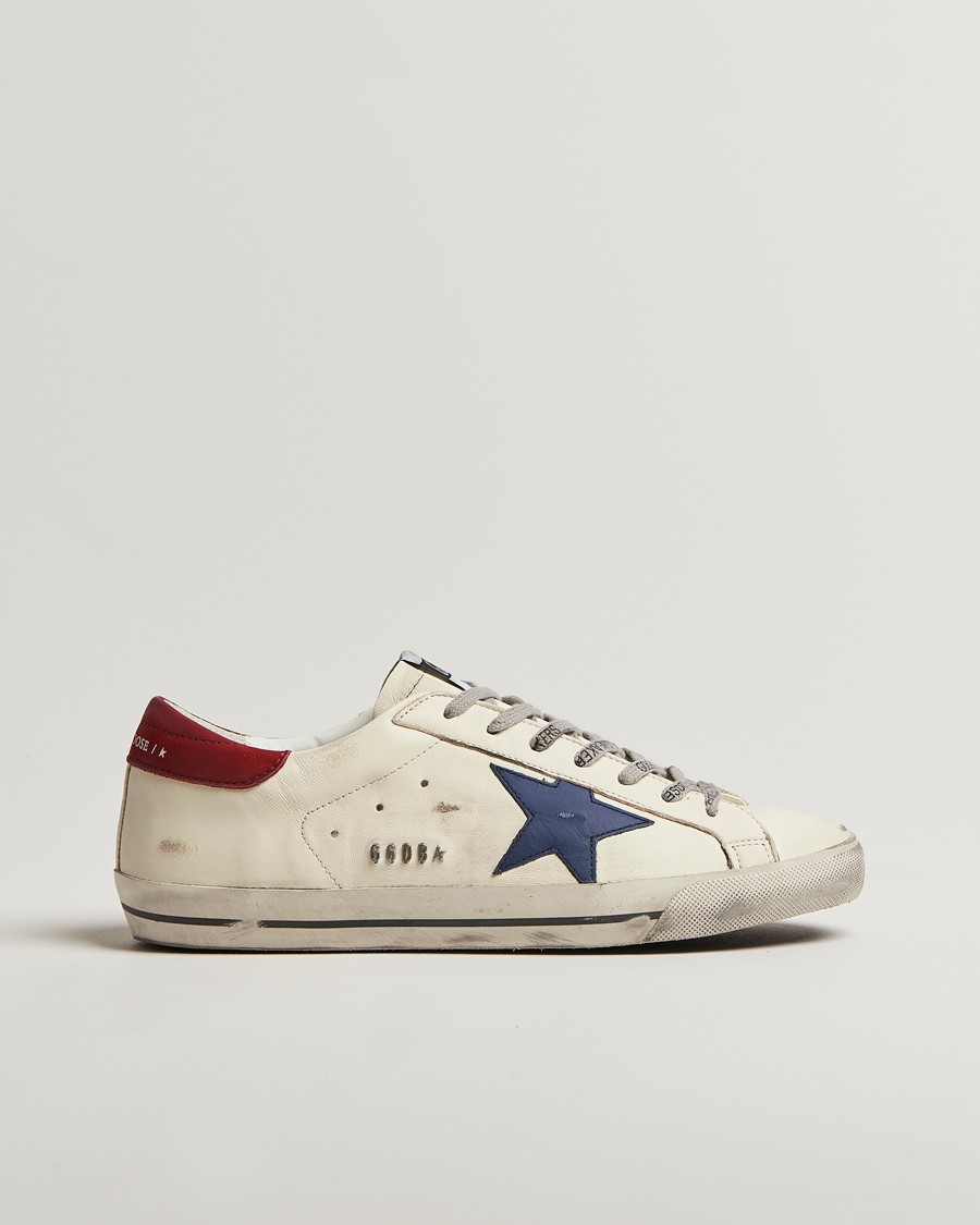 Men | Sneakers | Golden Goose | Super-Star Sneakers White/Blue
