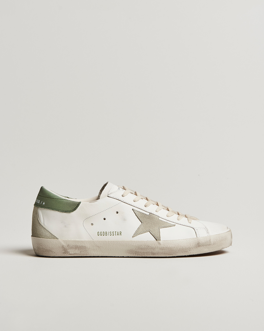 Men | Sneakers | Golden Goose | Super-Star Sneakers White/Green