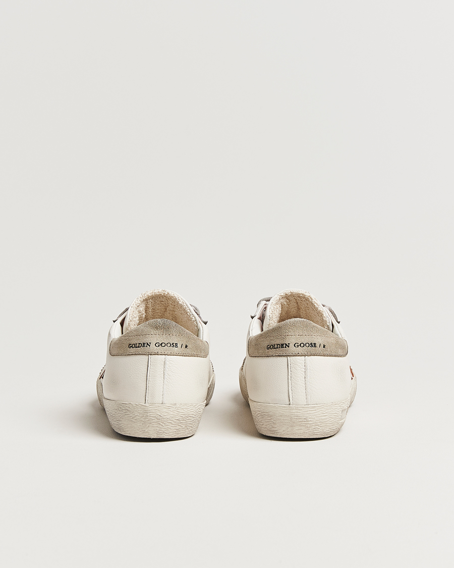 Men | Sneakers | Golden Goose | Super-Star Sneakers White/Orange