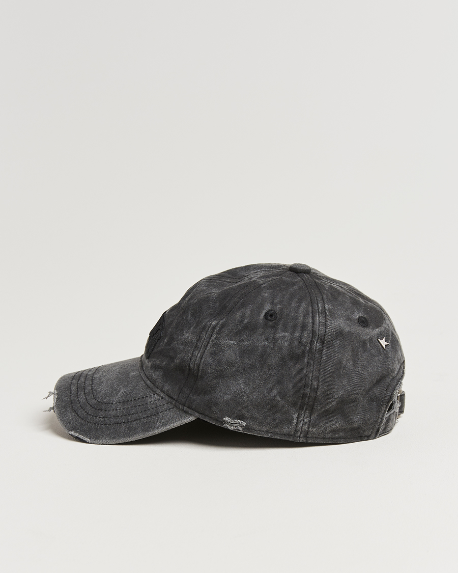 Men | Golden Goose Cotton Twill Baseball Cap Anthracite | Golden Goose | Cotton Twill Baseball Cap Anthracite