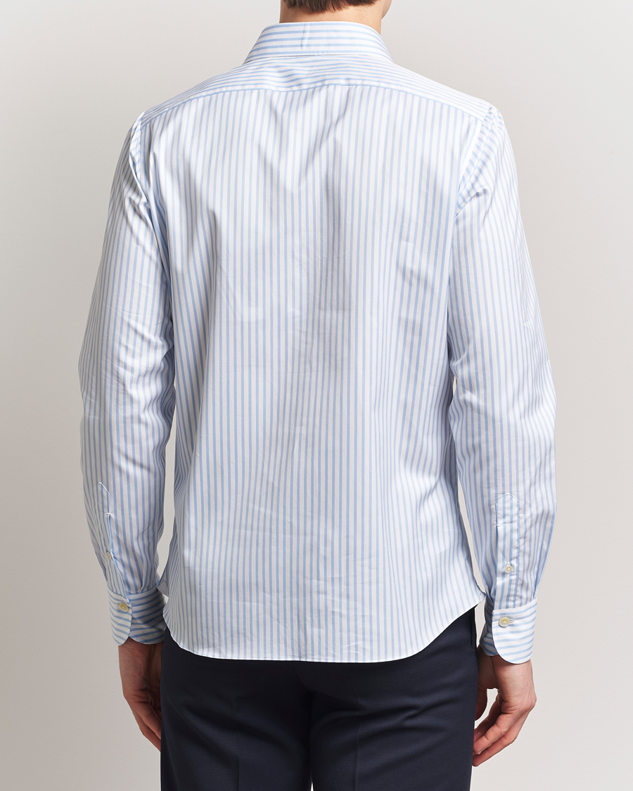 Men | Shirts | Finamore Napoli | Porto Popover Shirt Light Blue