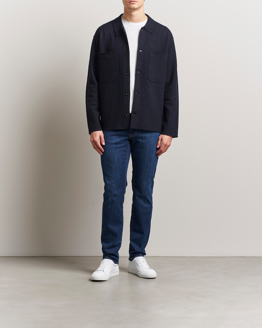 Men | Jeans | Brax | Chuck Hi-Flex Denim Dark Used