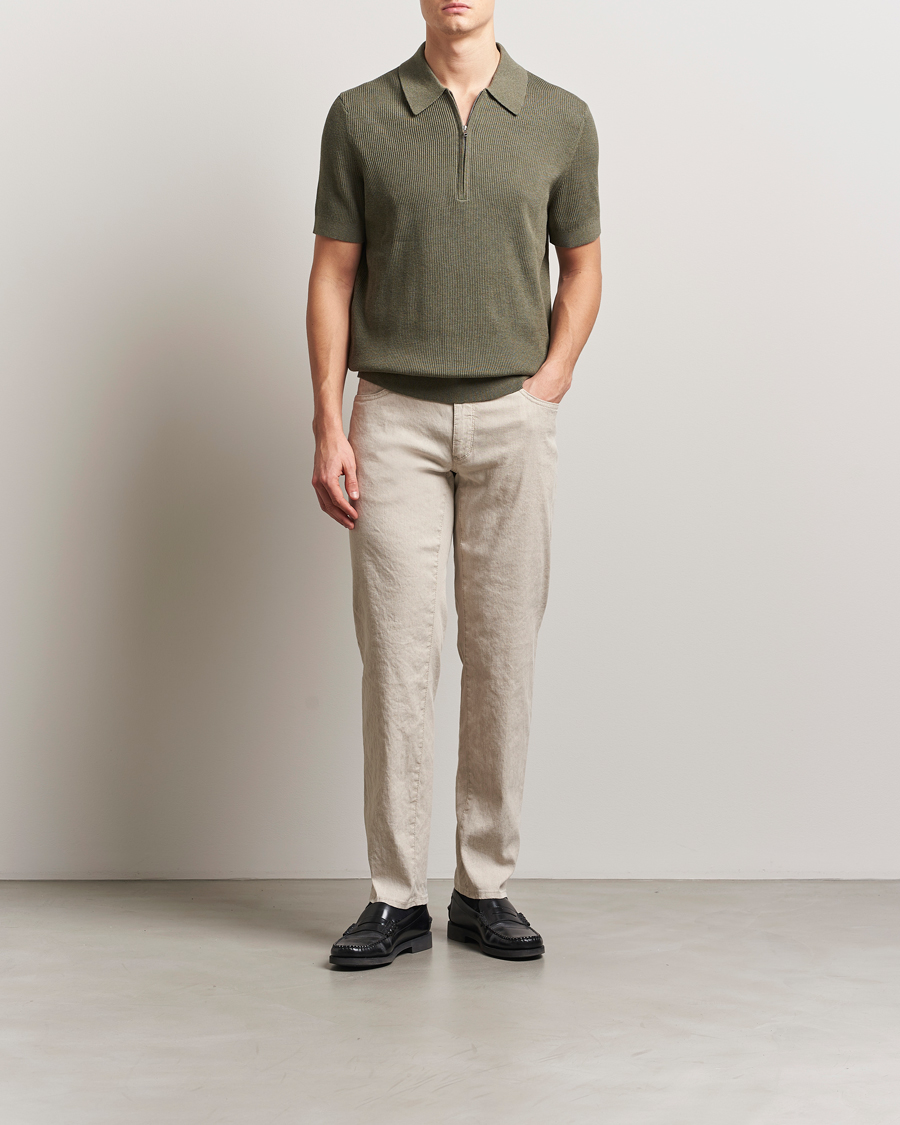 Men | Trousers | Brax | Cadiz Linen-Flex 5-Pocket Pants Beach