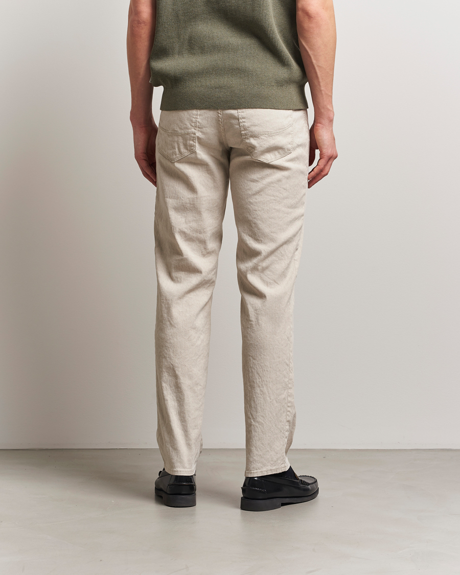 Men | Trousers | Brax | Cadiz Linen-Flex 5-Pocket Pants Beach