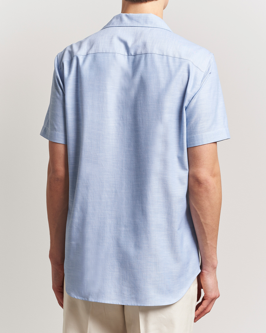 Men | Shirts | Brioni | Cotton Capri Shirt Light Blue