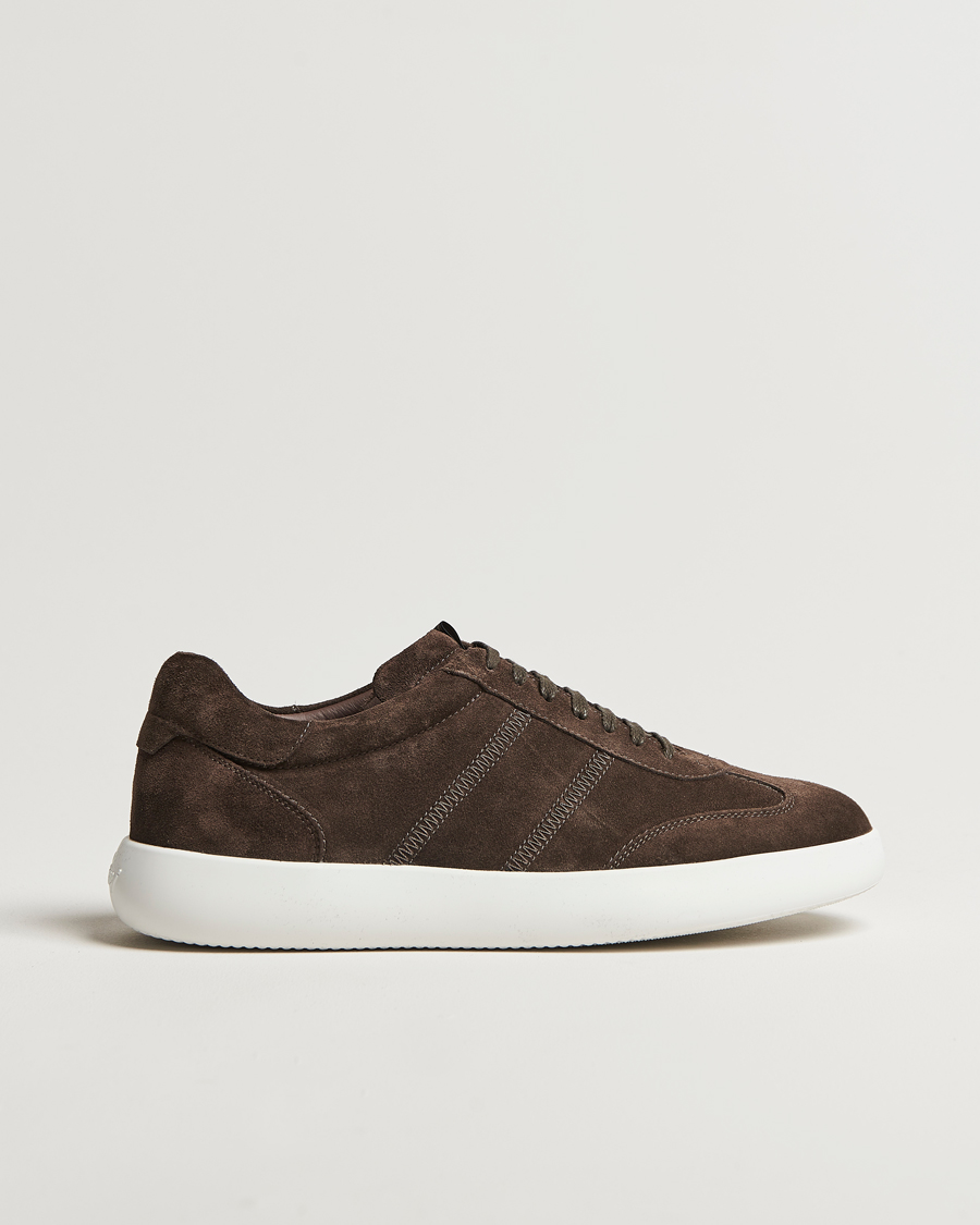 Men | Sneakers | Brioni | Cassetta Sneakers Dark Brown Suede