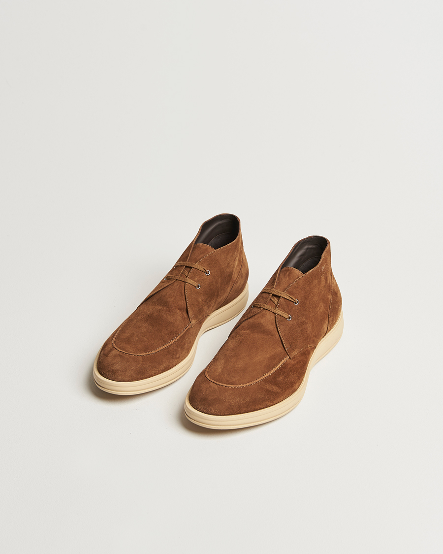 Men | Boots | Brioni | Journey Desert Boot Brown Suede