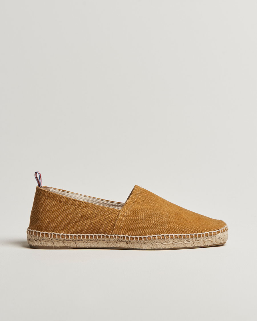 Men | Espadrilles | Castañer | Pablo Washed Canvas Espadrilles Ambar