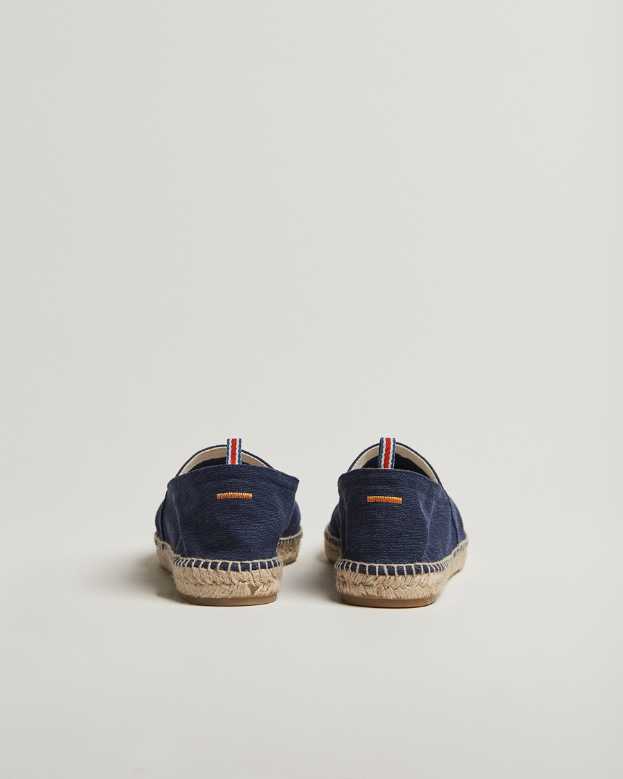 Men | Espadrilles | Castañer | Pablo Washed Canvas Espadrilles Azul Marino