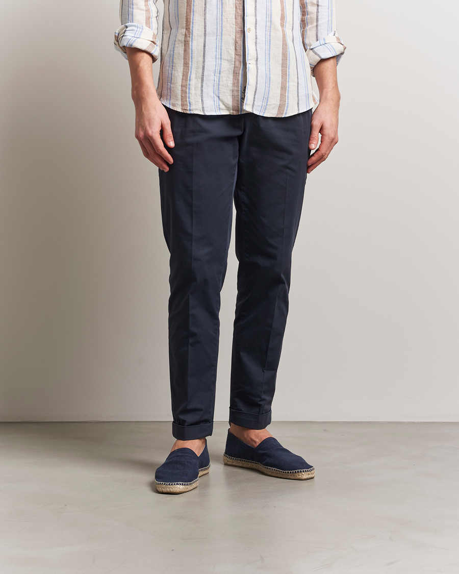 Men | Espadrilles | Castañer | Pablo Washed Canvas Espadrilles Azul Marino