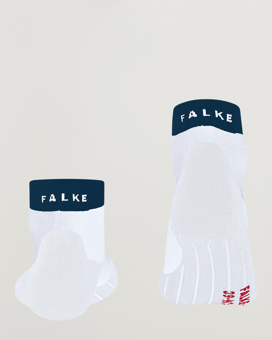 Men | Underwear & Socks | Falke Sport | RU4 Endurance Short Running Socks White