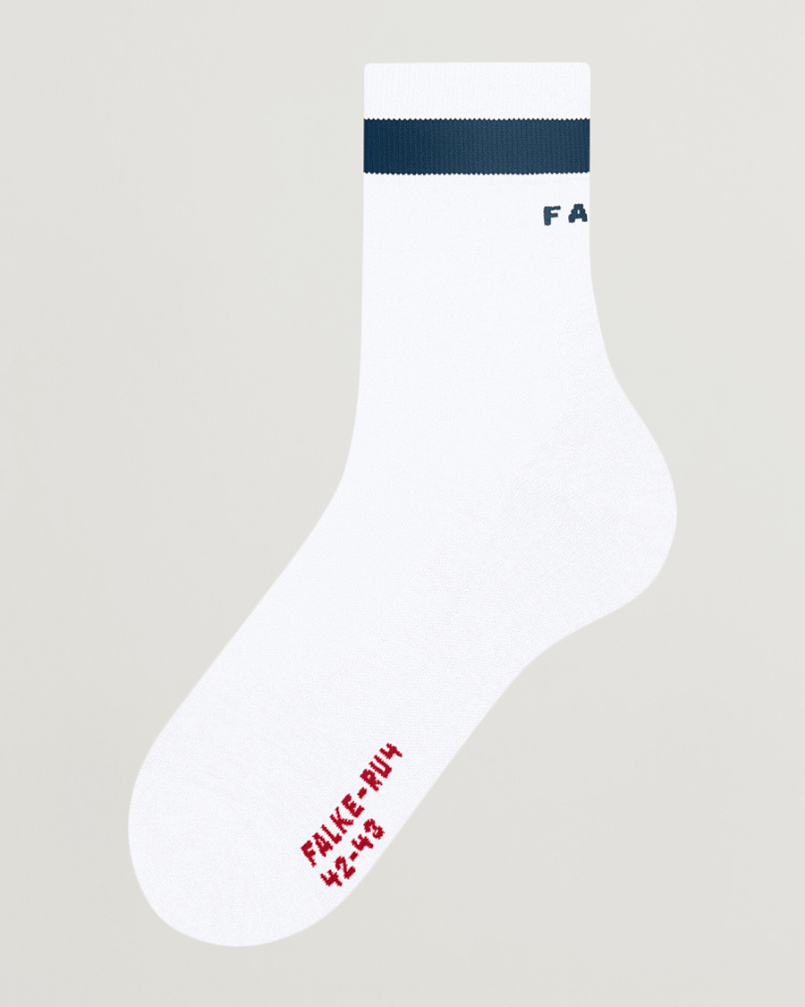 Men | Underwear & Socks | Falke Sport | RU4 Endurance Running Socks White