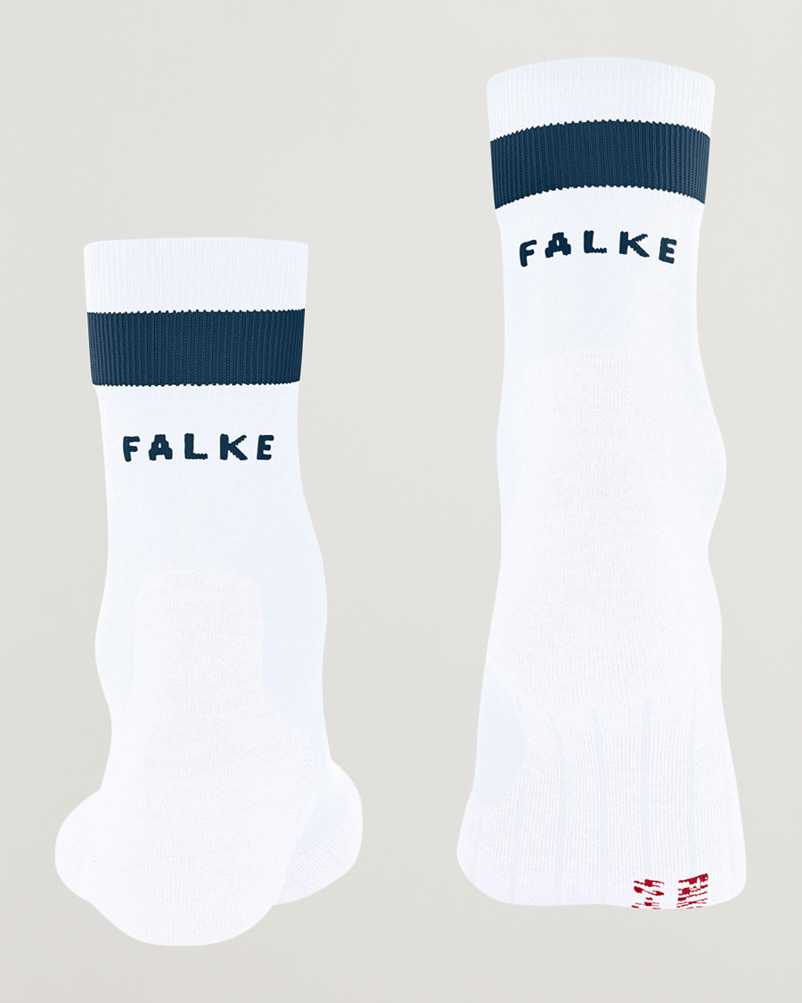 Men | Underwear & Socks | Falke Sport | RU4 Endurance Running Socks White