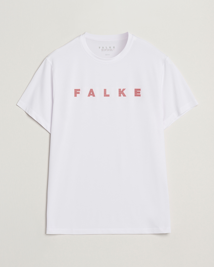 Men | T-Shirts | Falke Sport | Training T-Shirt White