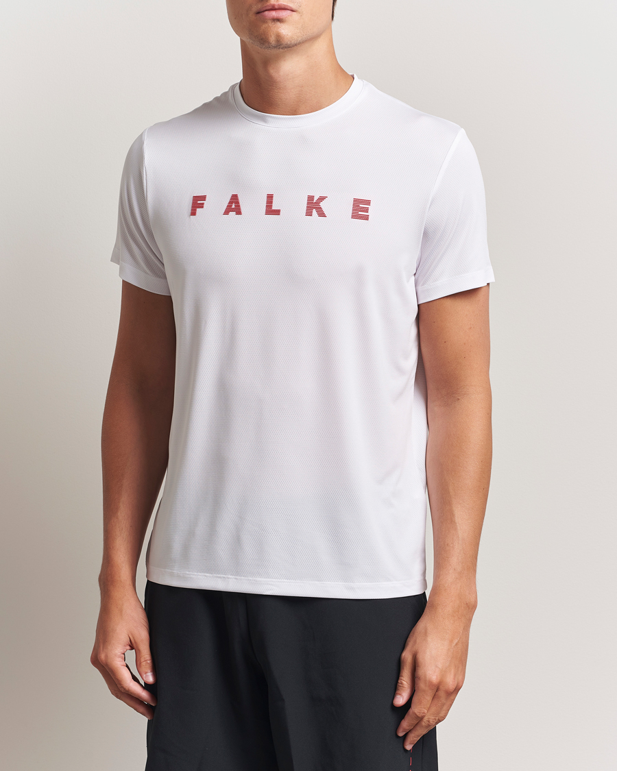Men | T-Shirts | Falke Sport | Training T-Shirt White