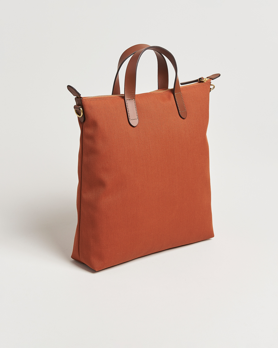 Men | Bags | Mismo | M/S Canvas Shopper Terracotta/Cuoio