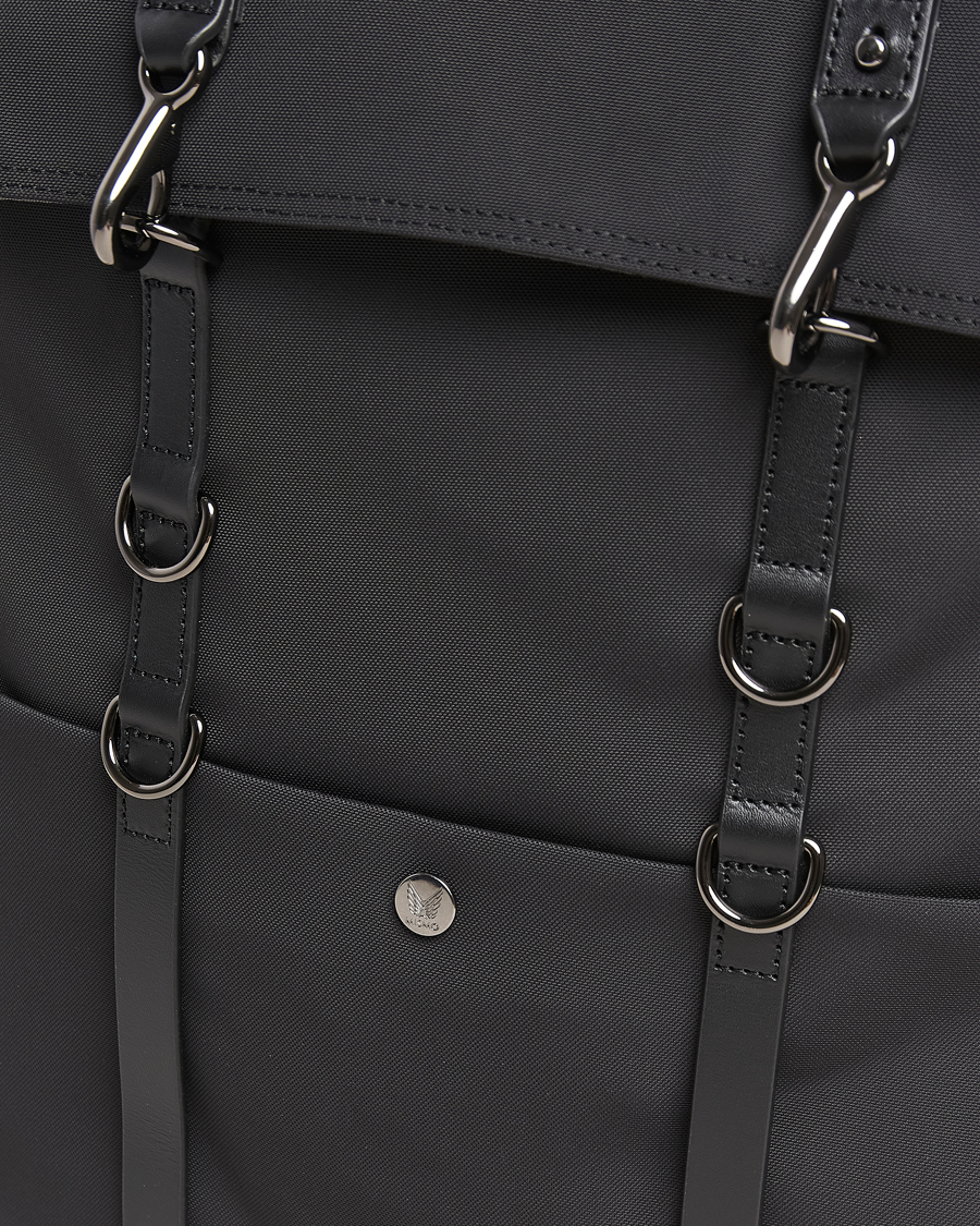 Men | Bags | Mismo | M/S Nylon Backpack Eclipse Black/Black