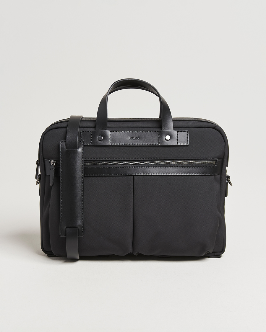 Men | Bags | Mismo | M/S Nylon Office Eclipse Black/Black