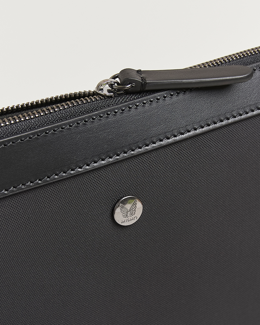 Men | Bags | Mismo | M/S Nylon Pouch Large Eclipse Black/Black