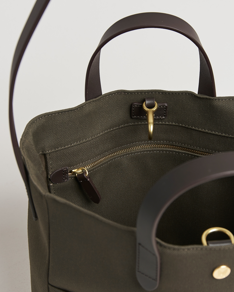 Men | Bags | Mismo | M/S Field Tote Army/Dark Brown