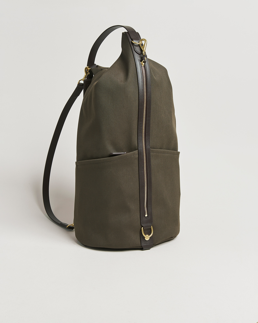 Men | Bags | Mismo | M/S Carpet Bag Army/Dark Brown