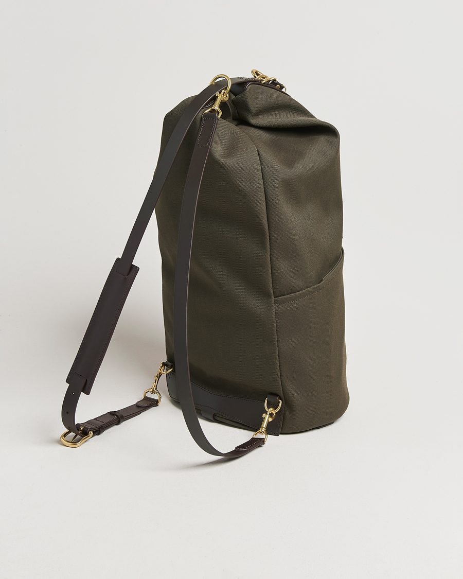 Men | Bags | Mismo | M/S Carpet Bag Army/Dark Brown