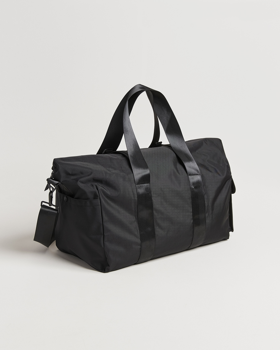 Men | Bags | Parajumpers | Nylon Canvas Weekender Bag Black