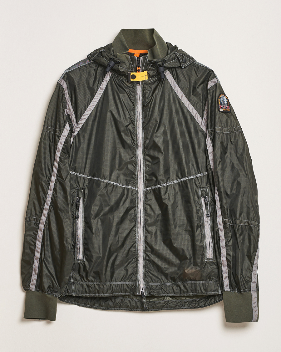 Men | Coats & Jackets | Parajumpers | Edge Nylon Double Ripstop Hooded Jacket Thyme Green