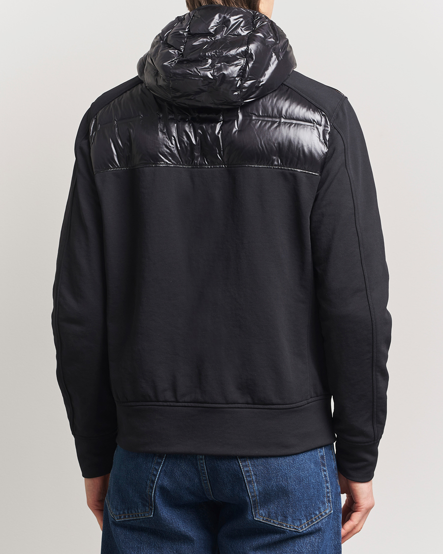 Men | Coats & Jackets | Parajumpers | Faron Techno Hybrid Hooded Jacket Black