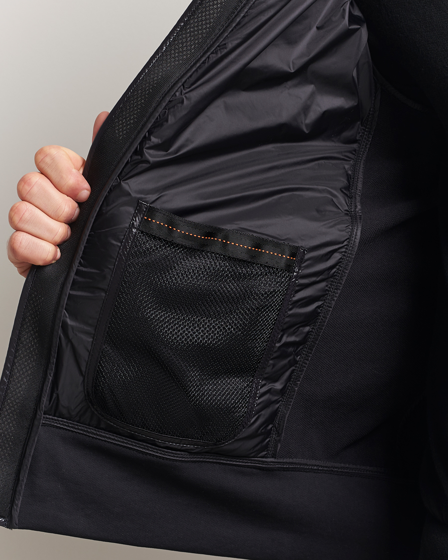Men | Coats & Jackets | Parajumpers | Faron Techno Hybrid Hooded Jacket Black