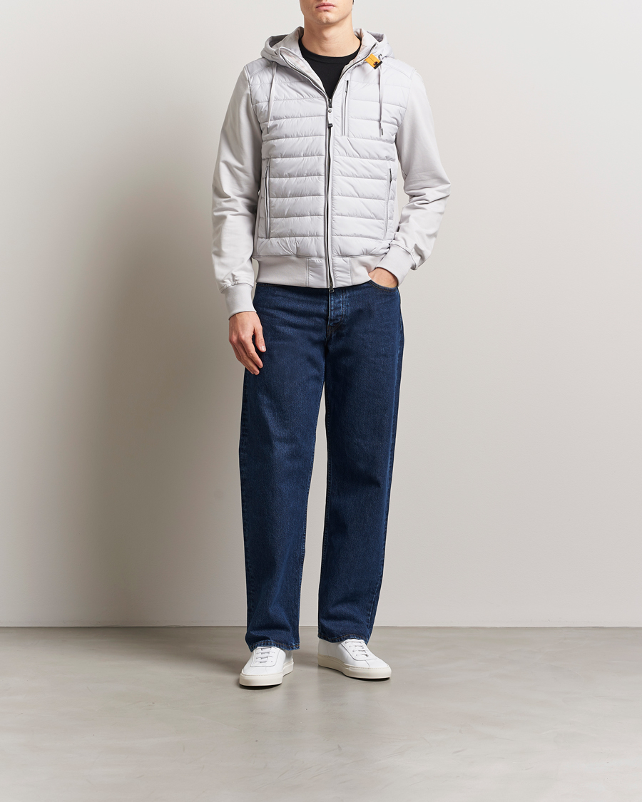 Men | Coats & Jackets | Parajumpers | Ivor Hybrid Hooded Jacket Ghiaccio