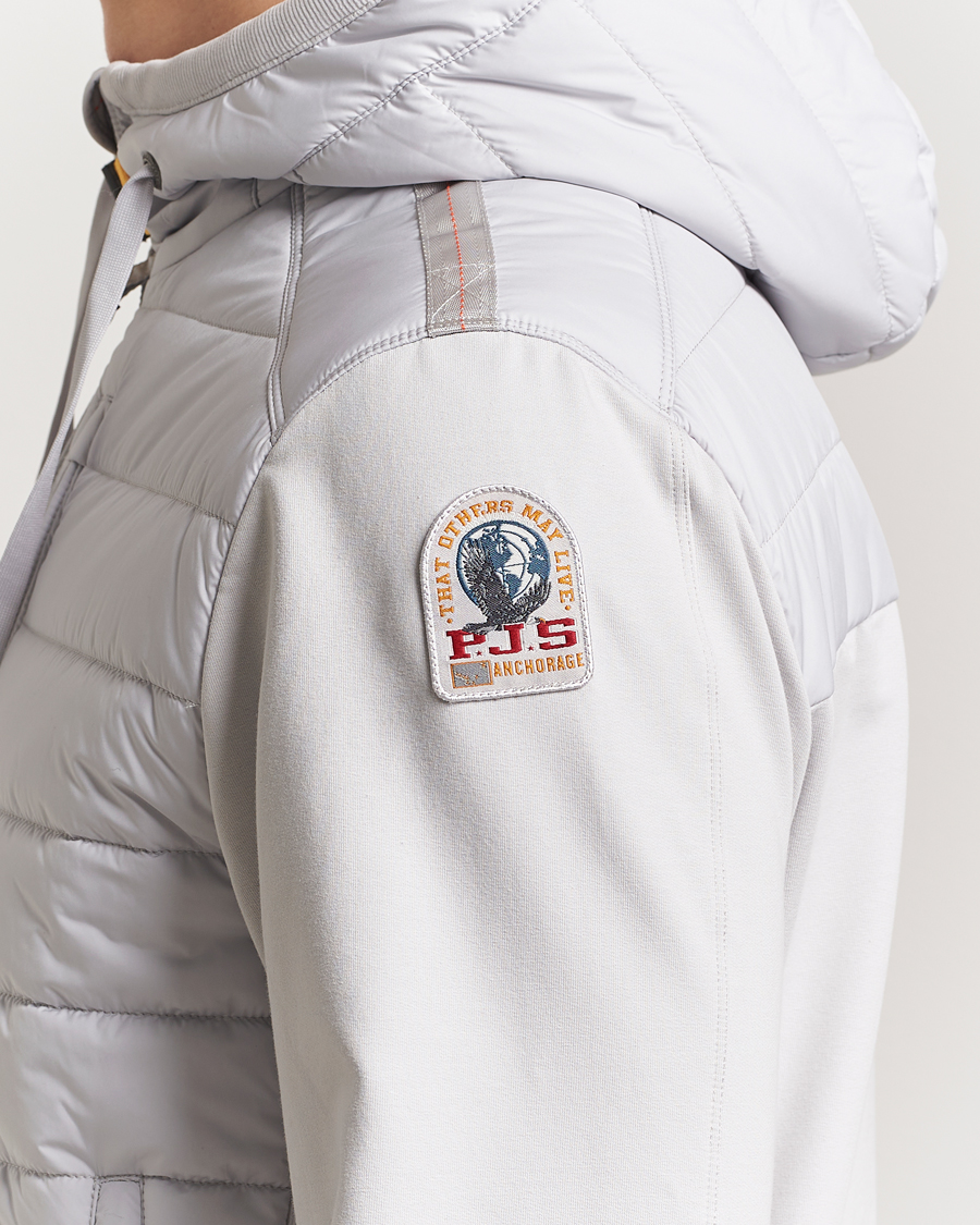Men | Coats & Jackets | Parajumpers | Ivor Hybrid Hooded Jacket Ghiaccio