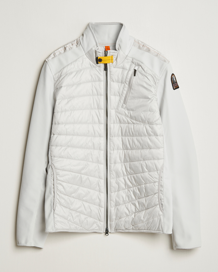 Men | Coats & Jackets | Parajumpers | Jayden Mesh Hybrid Jacket Ghiaccio