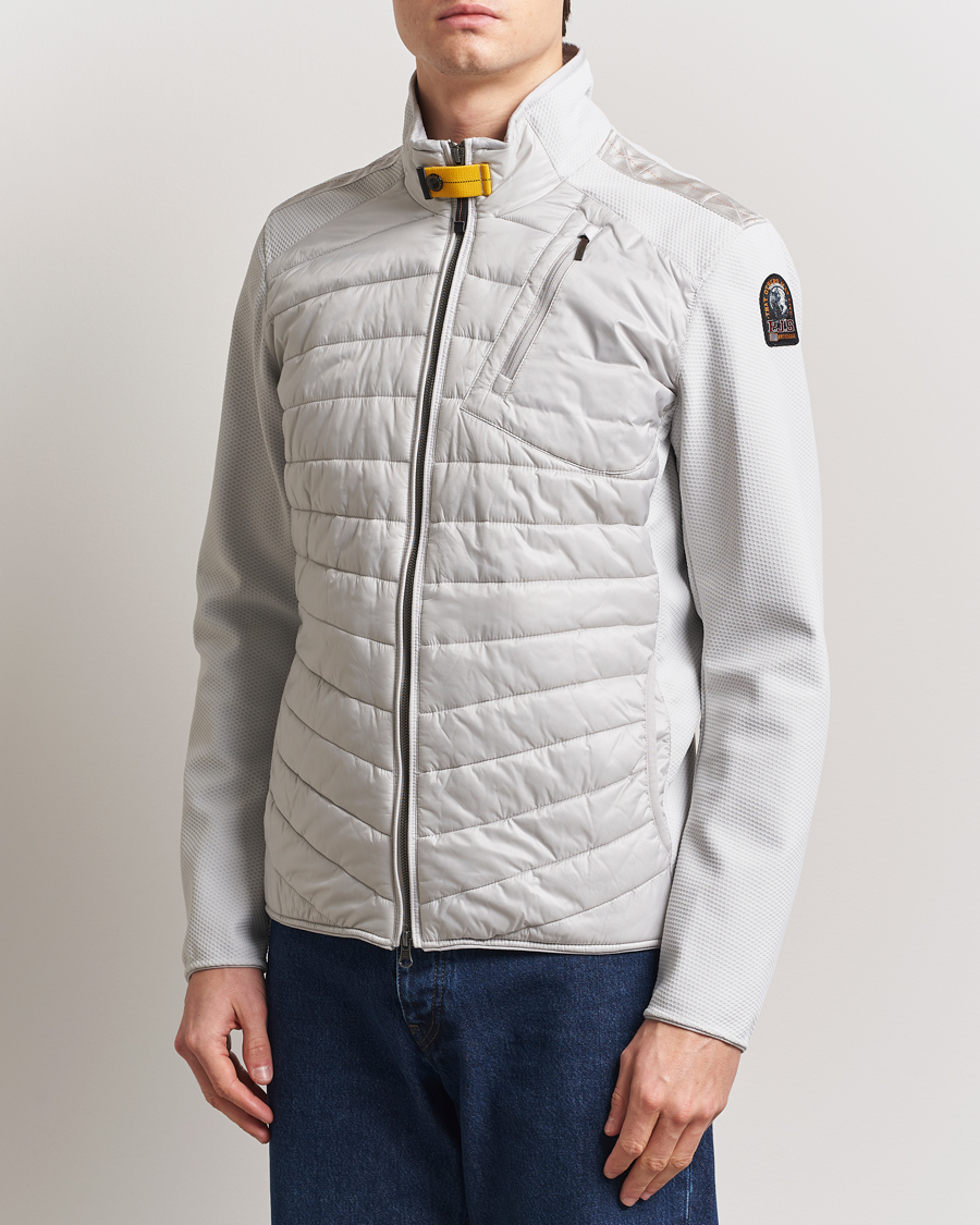 Men | Coats & Jackets | Parajumpers | Jayden Mesh Hybrid Jacket Ghiaccio