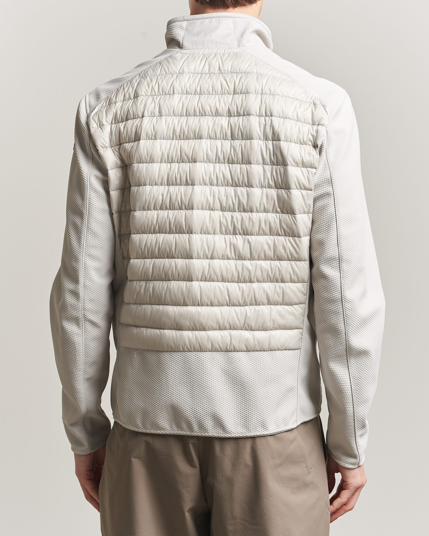 Men | Coats & Jackets | Parajumpers | Jayden Mesh Hybrid Jacket Ghiaccio