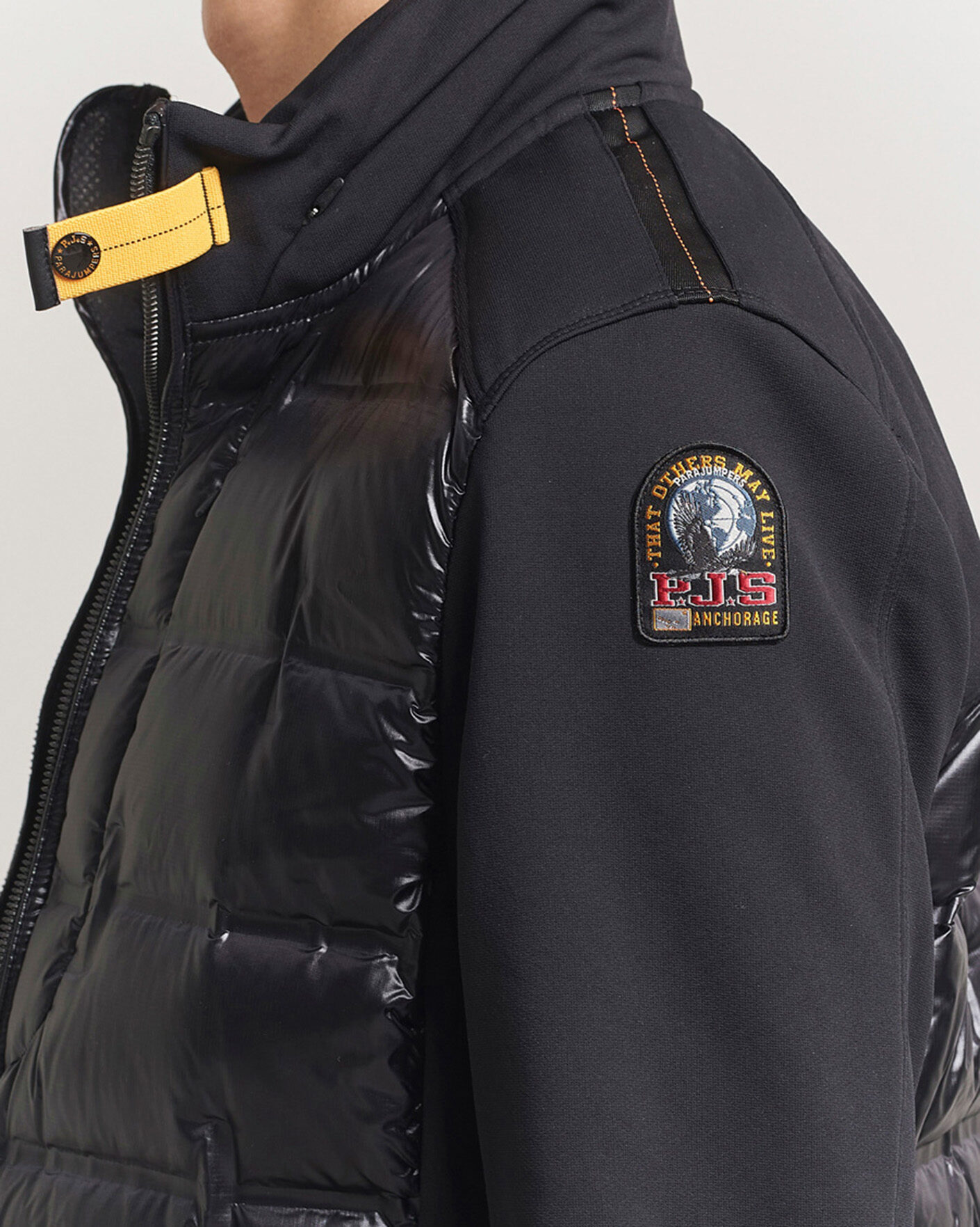 Men | Coats & Jackets | Parajumpers | Matty Techno Hybrid Jacket Black