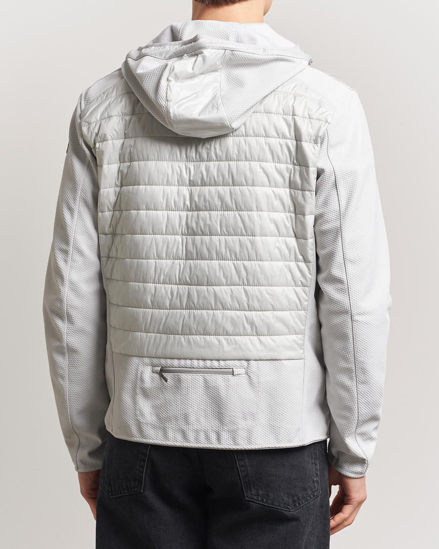 Men | Coats & Jackets | Parajumpers | Nolan Mesh Hooded Hybrid Ghiaccio