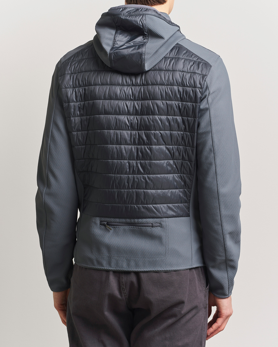 Men | Coats & Jackets | Parajumpers | Nolan Mesh Hooded Hybrid Gargoyle