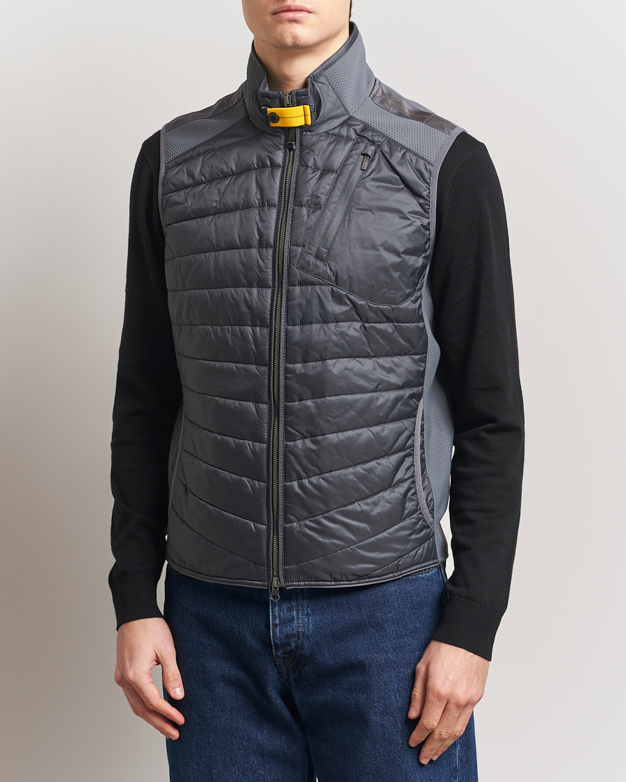 Men | Gilets | Parajumpers | Zavier Hybrid Vest Gargoyle