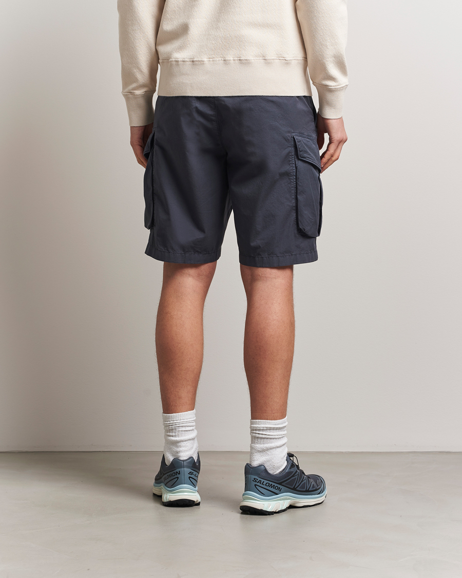 Men | Shorts | Parajumpers | Edmund Garment Dyed Twill Cargo Shorts Gargoyle