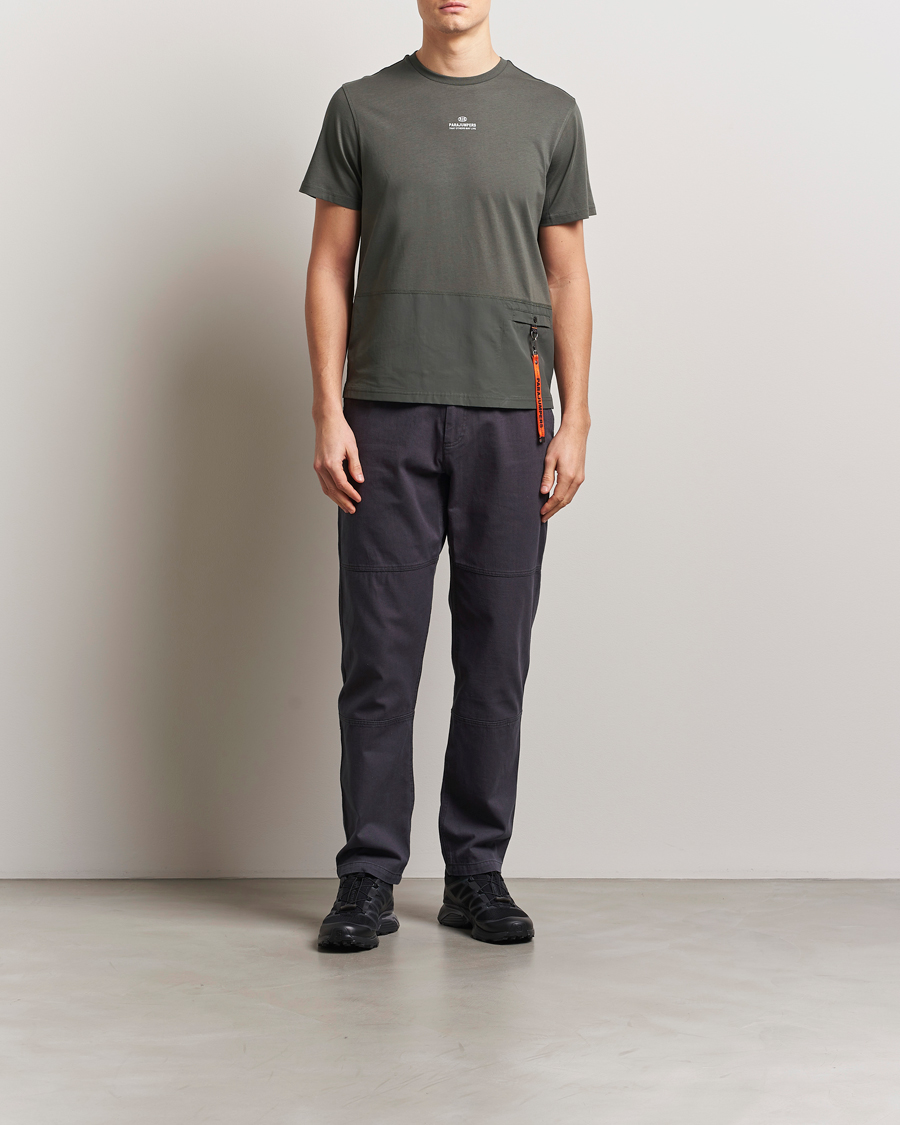 Men | T-Shirts | Parajumpers | Clint Rescue T-Shirt Kombu Green