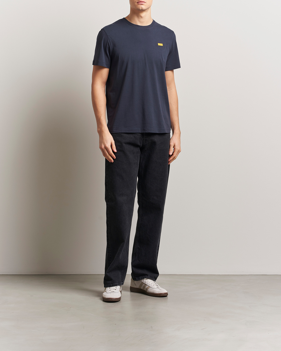 Men | T-Shirts | Parajumpers | Iconic Crew Neck T-Shirt Blue Navy