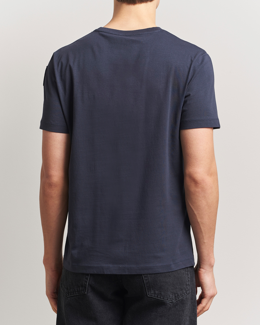 Men | T-Shirts | Parajumpers | Iconic Crew Neck T-Shirt Blue Navy