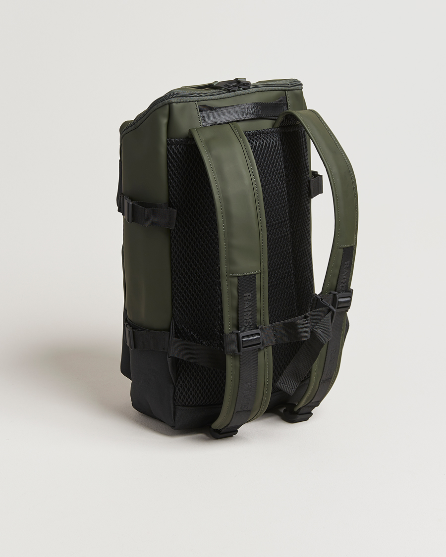 Men | Bags | RAINS | Trail Cargo Backpack Green