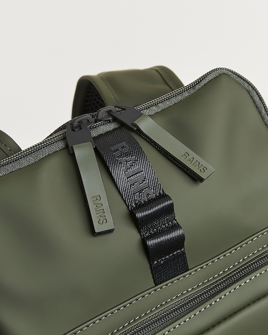 Men | Bags | RAINS | Trail Cargo Backpack Green