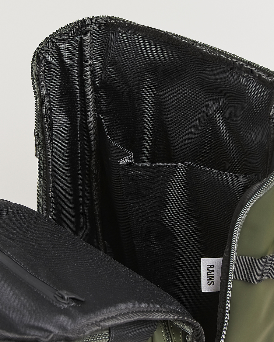 Men | Bags | RAINS | Trail Cargo Backpack Green