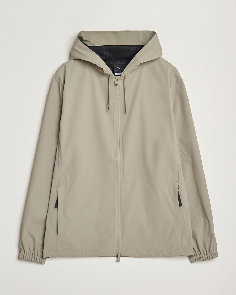Men | Coats & Jackets | RAINS | Suva Hooded Waterproof Jacket Drift